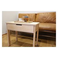 木製小テーブル［127S06］木製 小テーブル 机 テーブル 引き出し付き 1段 インテリア 家具 雑貨 日用品 木型職人 手作り おしゃれ 最適なサイズ 便利 子供用 伝統 ものづくり
