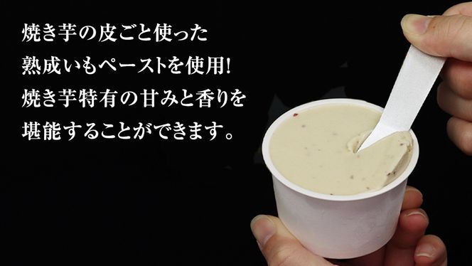 牛久市産 紅はるか 使用 焼き芋アイス 12個 入り アイスクリーム さつまいもスイーツ 焼き芋味 べにはるか 夏 アイス ギフト さつま芋 味 焼き芋 味 サツマイモ 冷凍 贈り物 [EJ009us]