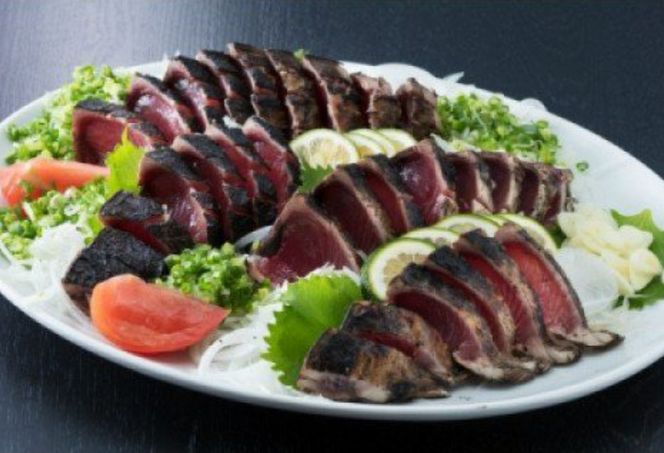 【ふるさと納税】【偶数月６回定期便】厳選かつおの完全わら焼きたたき 1回あたり2節 室戸海洋深層水の塩付き かつおのたたき カツオのたたき 鰹 カツオ たたき 海鮮 冷凍 送料無料　kr014