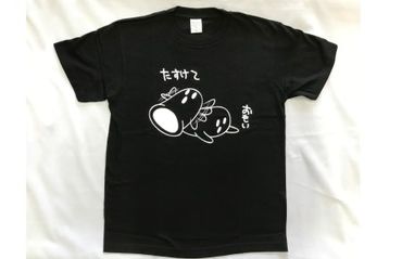 総社ぐるぐる古墳部オリジナルＴシャツ　ハニワＴシャツ010-026