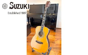 [Three S アコースティックギター]SUZUKI W-380 トリプルオー AD67-PR