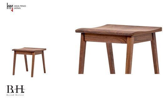 D129-04 B.H.スツール【ウォルナット材】 JBH-DSW2012 PNW
