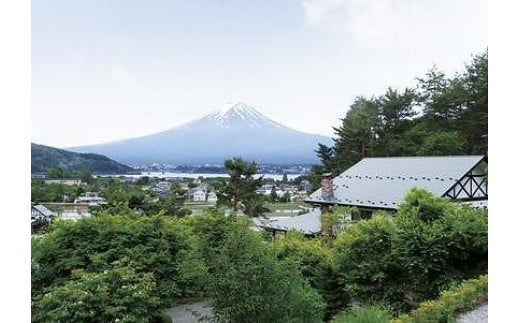 【河口湖カントリーコテージBan】平日4名コテージ1棟貸し切り1泊2日朝食付き FAA7045