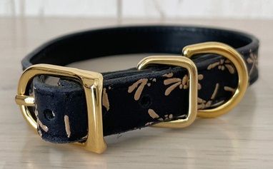 愛犬家と開発！印伝首輪　BT-2