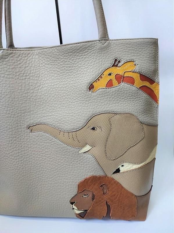 「鞄工房　香」トートバック　アフリカ FAA3040