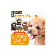 【大満足セット】犬猫用 無添加おやつジャーキー 肉4種詰め合わせ 牛たん皮・馬肺・鶏ムネ肉・牛グリーントライプ 総量1030g［143O26］
