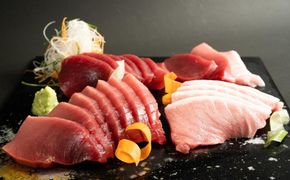 プレミア和歌山認証品 本マグロ（養殖）トロ＆赤身セット　500g［年末発送（12月25日から30日発送）］［KS12］ 303446_BA1007