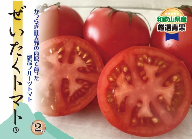 【旨すぎる】こだわり絶品高原とまと【フルーツトマト約２kg】★7月中旬以降発送★ 303446_BE90011