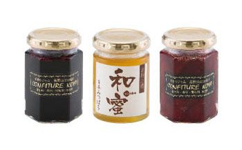 ◇日本蜜蜂が集めた和蜜＆季節を感じるジャムセット 303446_C003