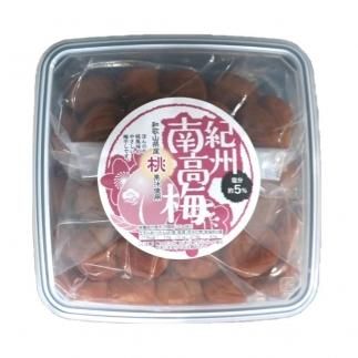 紀州南高梅 桃風味梅干 500g ご家庭用【US28】 303446_CB90025