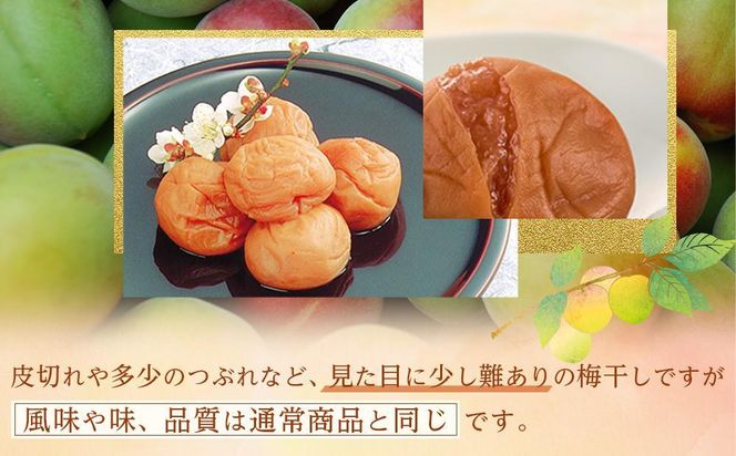 紀州南高梅 蜂蜜つぶれ梅 塩分5％ 2kg (500g×4) ［Kn23］ 303446_CQ023