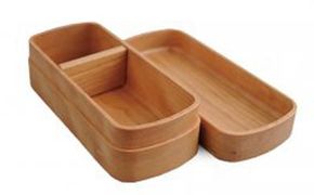 ◇銘木弁当箱 ブラックチェリー ナノコート【TN12】 303446_XB10