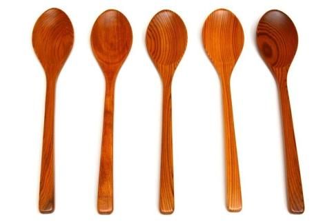 屋久杉カレースプーン5本セット【TN98】 303446_XB58