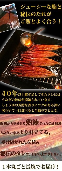 大型サイズ　ふっくら柔らか国産うなぎ蒲焼き　3尾 303446_XF005