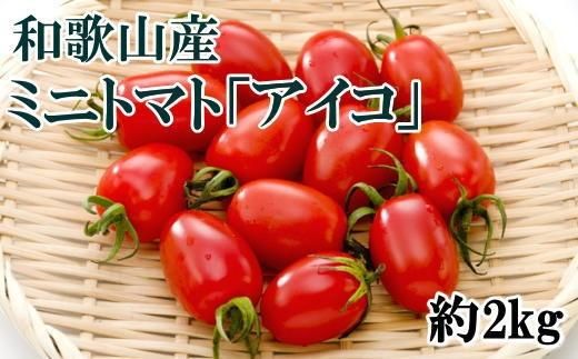 [2025年12月出荷分]和歌山産ミニトマト「アイコトマト」約2kg(S・Mサイズおまかせ)[TM158] 303446_XH92219