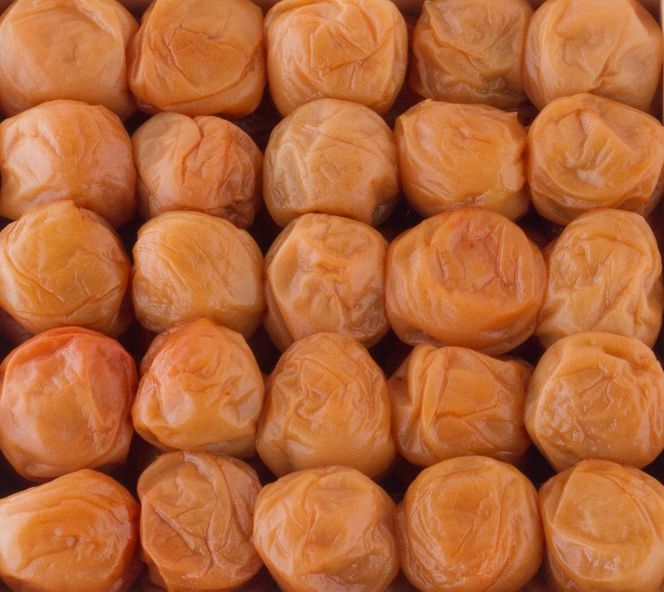 高級南高梅みかん梅800g入 紀州塗箱 網代模様仕上 【SW89】 303446_XJ046