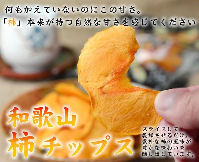 やわらか柿チップス 80g 6パック かきチップ 紀州味紀行 柿和歌 無添加 紀伊国屋文左衛門本舗【TC10】 303446_XK038