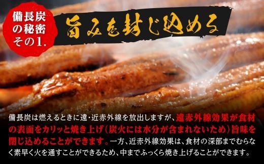 鹿児島県大隅産 うなぎ備長炭手焼蒲焼２尾(合計300g以上） 464686_AK47