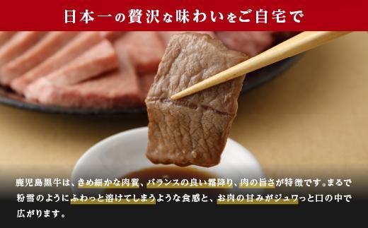 鹿児島県産黒毛和牛　赤身（モモ）焼肉用 464686_BA13