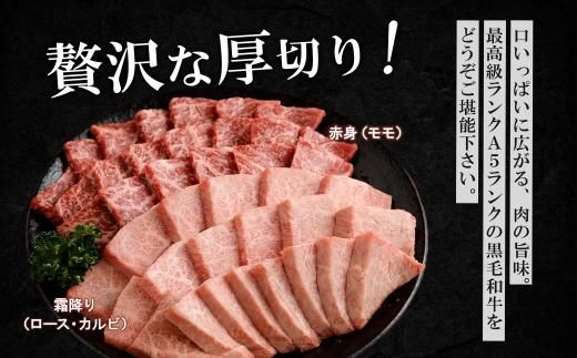 【極上焼肉セット】黒毛和牛（霜降・赤身）＆牛タン 464686_BA22