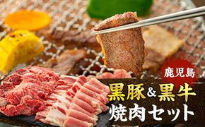 鹿児島黒豚・黒牛焼肉セット 464686_H602