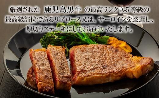 鹿児島黒牛　サーロインステーキセット　約６００ｇ（約３００ｇ×２枚） 464686_U666