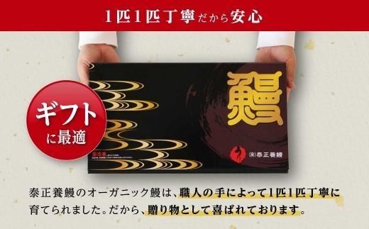 【数量限定】泰正オーガニックうなぎ蒲焼　特特大2尾合計400g以上 464686_YB129