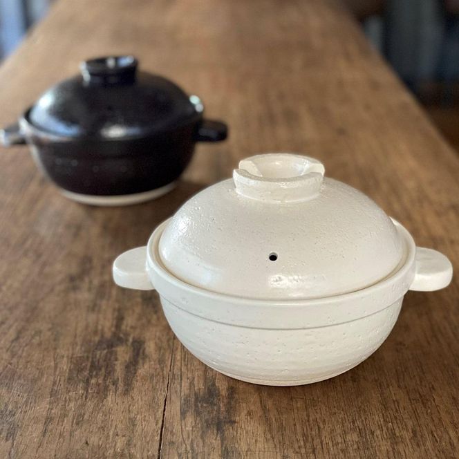 白:伊賀焼 炊飯 土鍋 かまどさんプレミアム 三合炊き 白 グッド 白:伊賀焼 炊飯 土鍋 かまどさんプレミアム 三合炊き 白 グッド