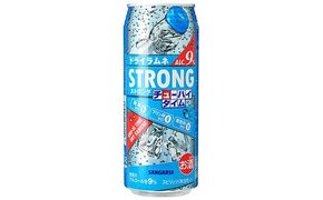 サンガリア ストロングチューハイタイム ゼロドライラムネ 490ml×24本 お酒 242161_CA010