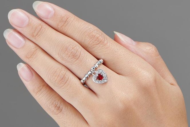 POLA 指輪 ロイヤルブルーサファイア0.7ct Pt950・YG リング（指輪