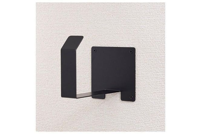 【受注分】ヘルメット 壁掛けホルダー 3つセット ヘルメット壁掛けホルダー 黒 272183_AX03（大阪府大東市