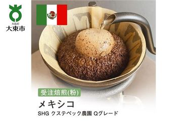 [粉]#31 受注焙煎！310g メキシコ SHG クステペック農園 Qグレード 珈琲粉 コーヒー粉 自家焙煎 272183_BG117