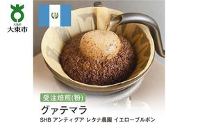 [粉]#158 受注焙煎！310g グアテマラ SHB アンティグア レタナ農園 イエローブルボン 珈琲粉 コーヒー粉 自家焙煎 272183_BG288