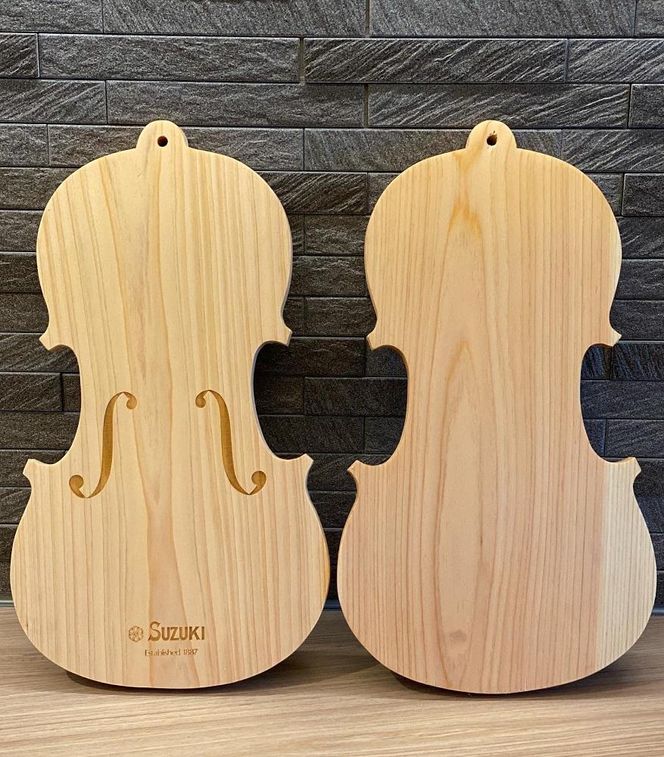 バイオリン職人が作ったカッティングボード 232238_AD34-PR