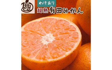 ＜11月より発送＞家庭用　超熟有田みかん5kg+150g（傷み補償分）【わけあり・訳あり】【光センサー選果】 303446_BB90160