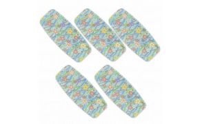 友禅和紙おしぼりトレー 5枚セット 梅桜 桜流れ タツクラフト 【Tk26】 303446_DA90007VC03