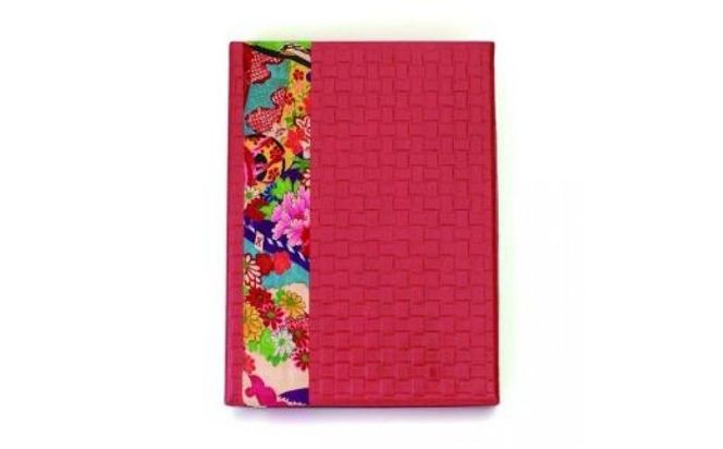 柿渋塗 四つ目箱 便せんサイズ 赤布付【TN80】 303446_XB44