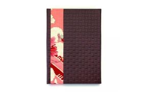 柿渋塗 四つ目箱 便せんサイズ こげ茶布付【TN82】 303446_XB46