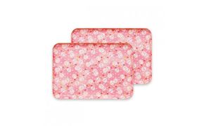 タツクラフト 友禅和紙トレー M 33cm 2枚セット 桜 雪うさぎ 【Tk303】 303446_DA90133VC01