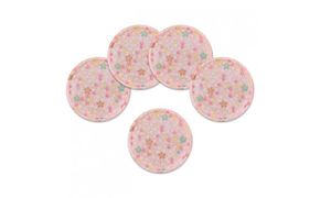 タツクラフト 友禅和紙コースター 5枚セット 小花 吹雪 【Tk336】 303446_DA90140VC01