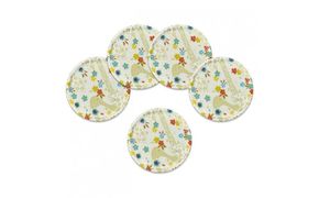 タツクラフト 友禅和紙コースター 5枚セット 桜扇 金流水 【Tk340】 303446_DA90140VC05