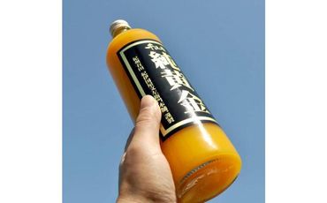 『純黄金』900ml×2本【化粧箱入】和歌山みかんジュース無添加ストレート果汁 紀伊国屋文左衛門本舗【TC6】 303446_XK040