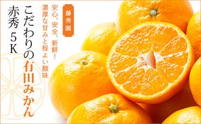 こだわりの有田みかん　赤秀　5kg AQ102