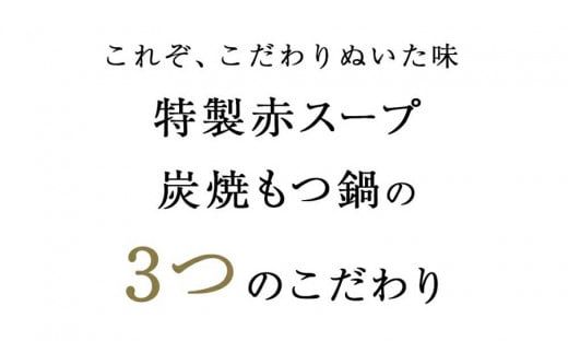 もつ鍋特製赤スープ 2人前セット
