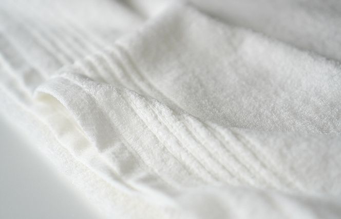 G2054 【スピード発送】シルキータッチ バスタオル ホワイト 2枚