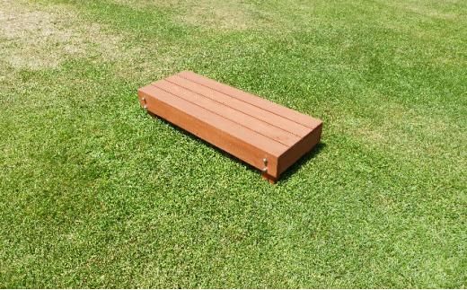 北海道産天然木の踏み台「nukumori」ぬくもり　mini【 天然木 DIY ガーデン お庭 ガーデニング 標茶町 北海道 】 016641_AC008