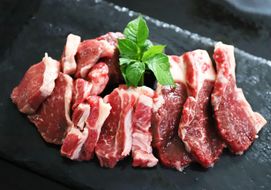 北海道産 しべちゃサフォーク（羊肉）生ラム　ファミリーセット900g（リブカタロース・カルビ・モモ各300g） 016641_AT004