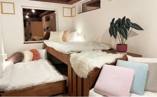 【北海道】1日2組限定 FLEXWORK tawa 4名様1泊2日宿泊券 デラックスヴィラA棟【 旅行 宿泊券 ワーケーション リモートワーク ヴィラ 大自然 標茶町 北海道 】 016641_AW001