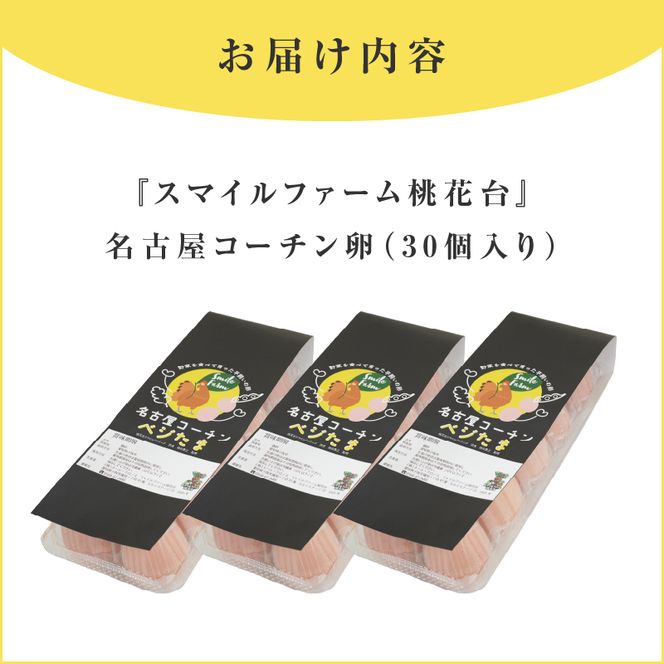 【医師監修】野菜を食べて育った平飼いの卵「名古屋コーチン ベジたま」（30個入り）［154T01］