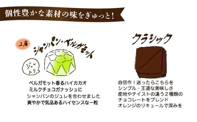 【2025年2月〜発送】ボンボンショコラ 5個入り / チョコ チョコレート お菓子 バレンタイン/ 南島原市 / 本田屋かすてら本舗 [SAW031]